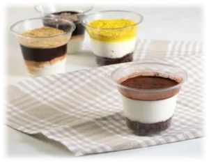 Paket servise uygun kasede tek kişilik tiramisu